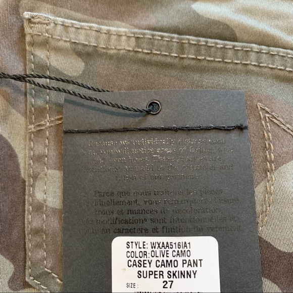 NWT- Sold out! True Religion Casey Camouflage Jean - Picture 4 of 8